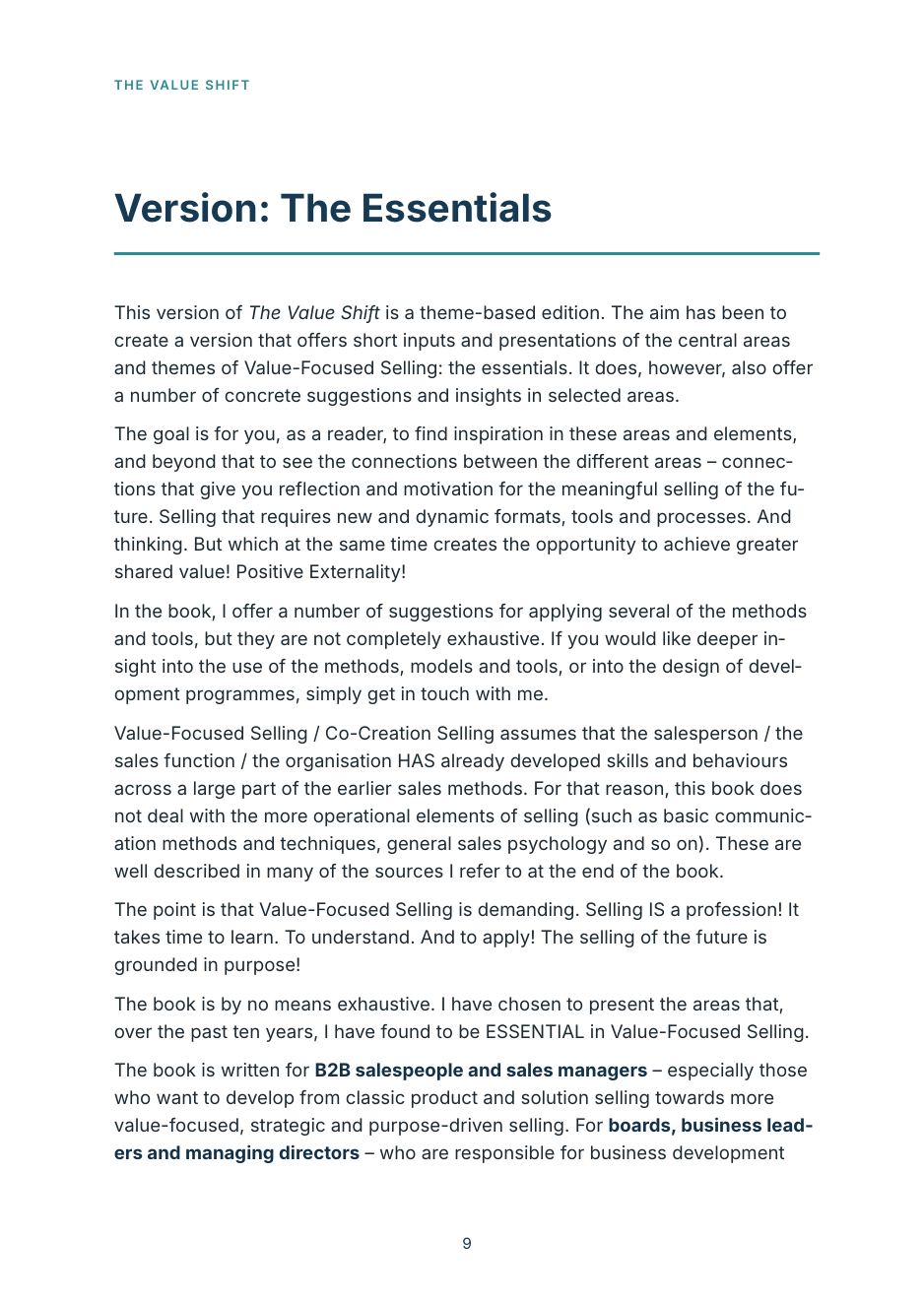 The Value Shift – page 9